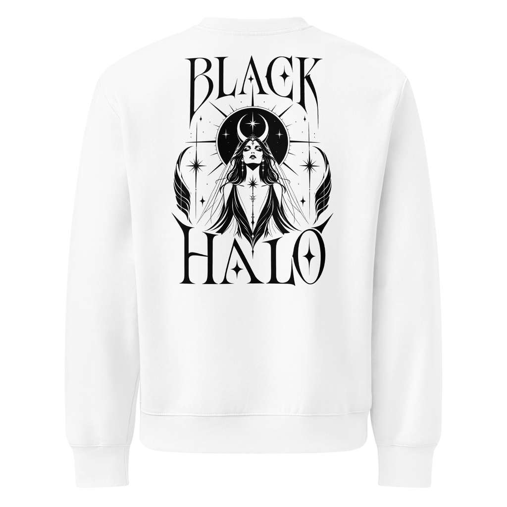 Black Halo Sweatshirt - back