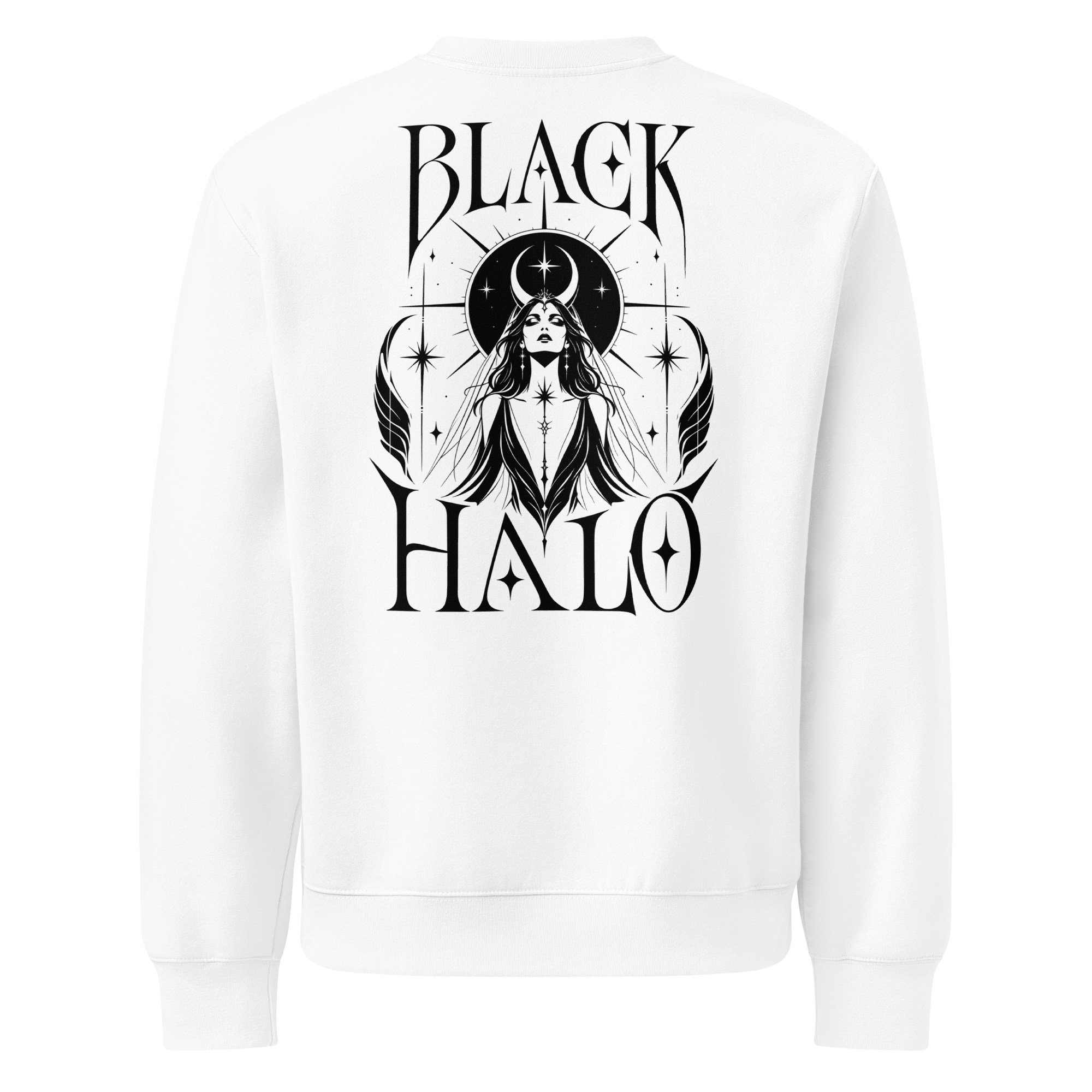 Black Halo Sweatshirt - back