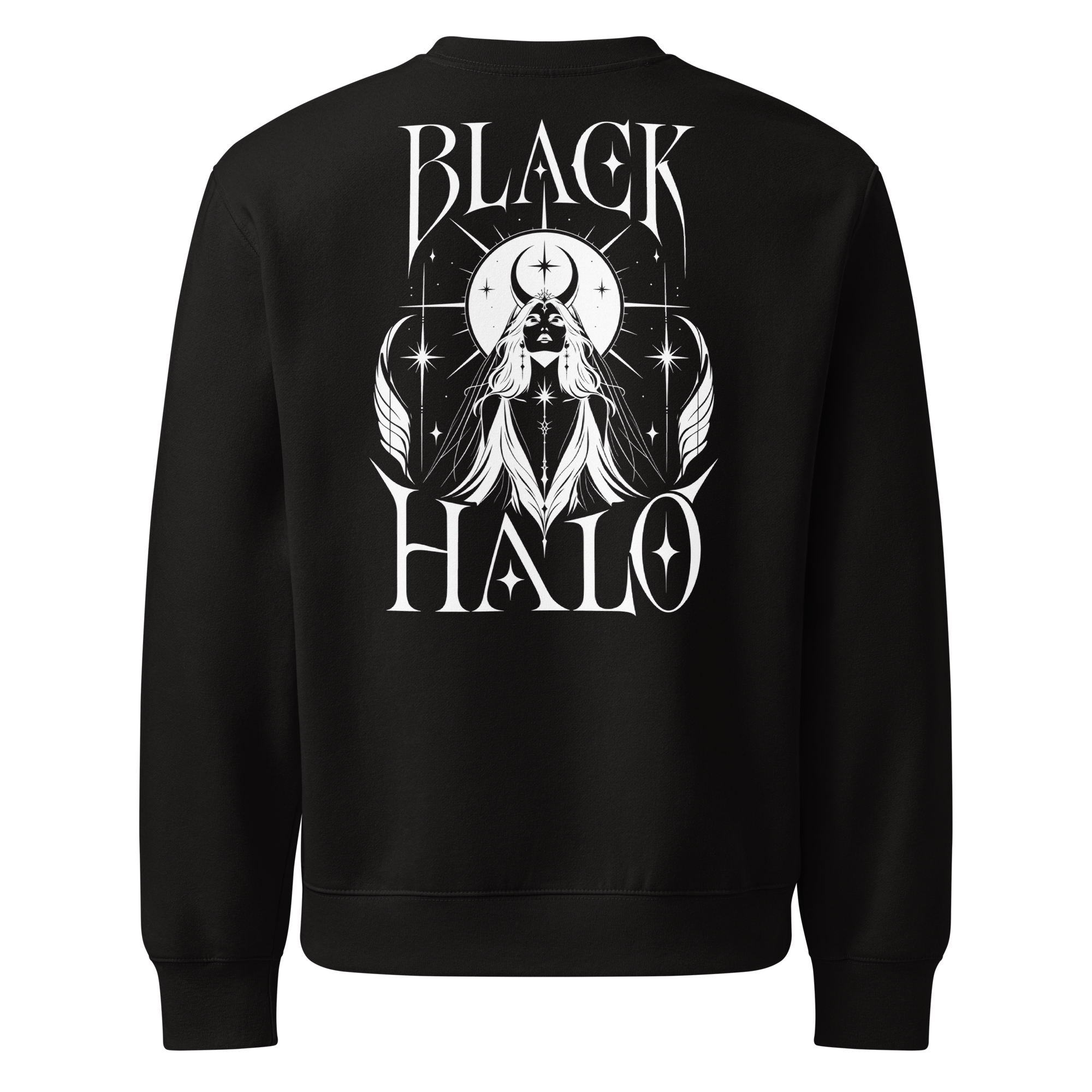 Black Halo Sweatshirt - back