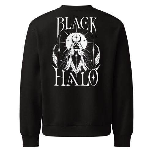 Black Halo Sweatshirt - back