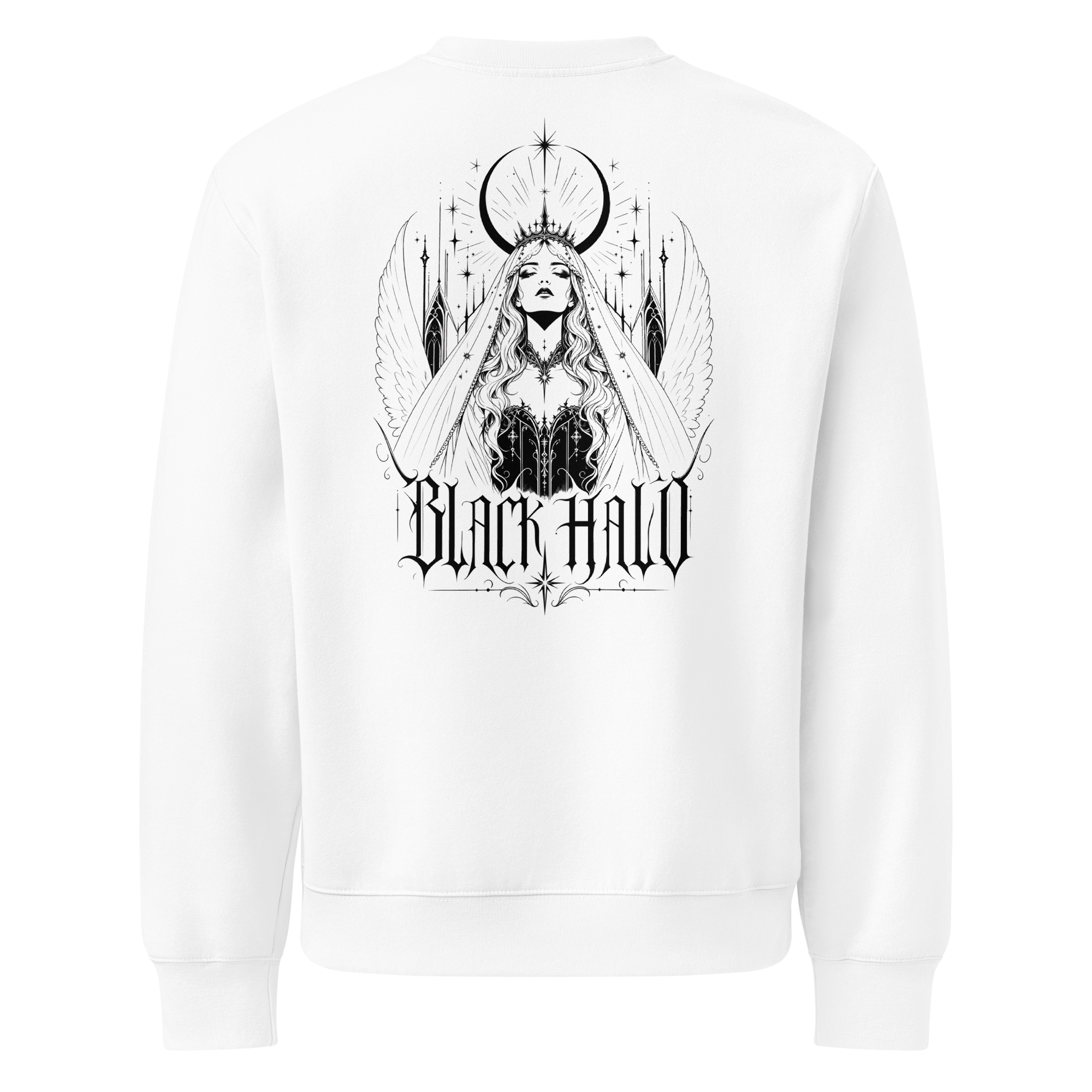 Black Halo Sweatshirt - back