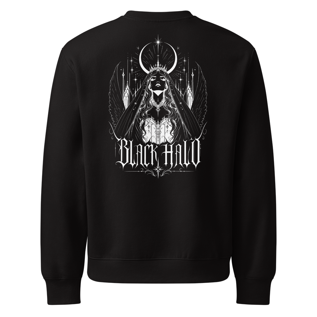 Black Halo Sweatshirt - back