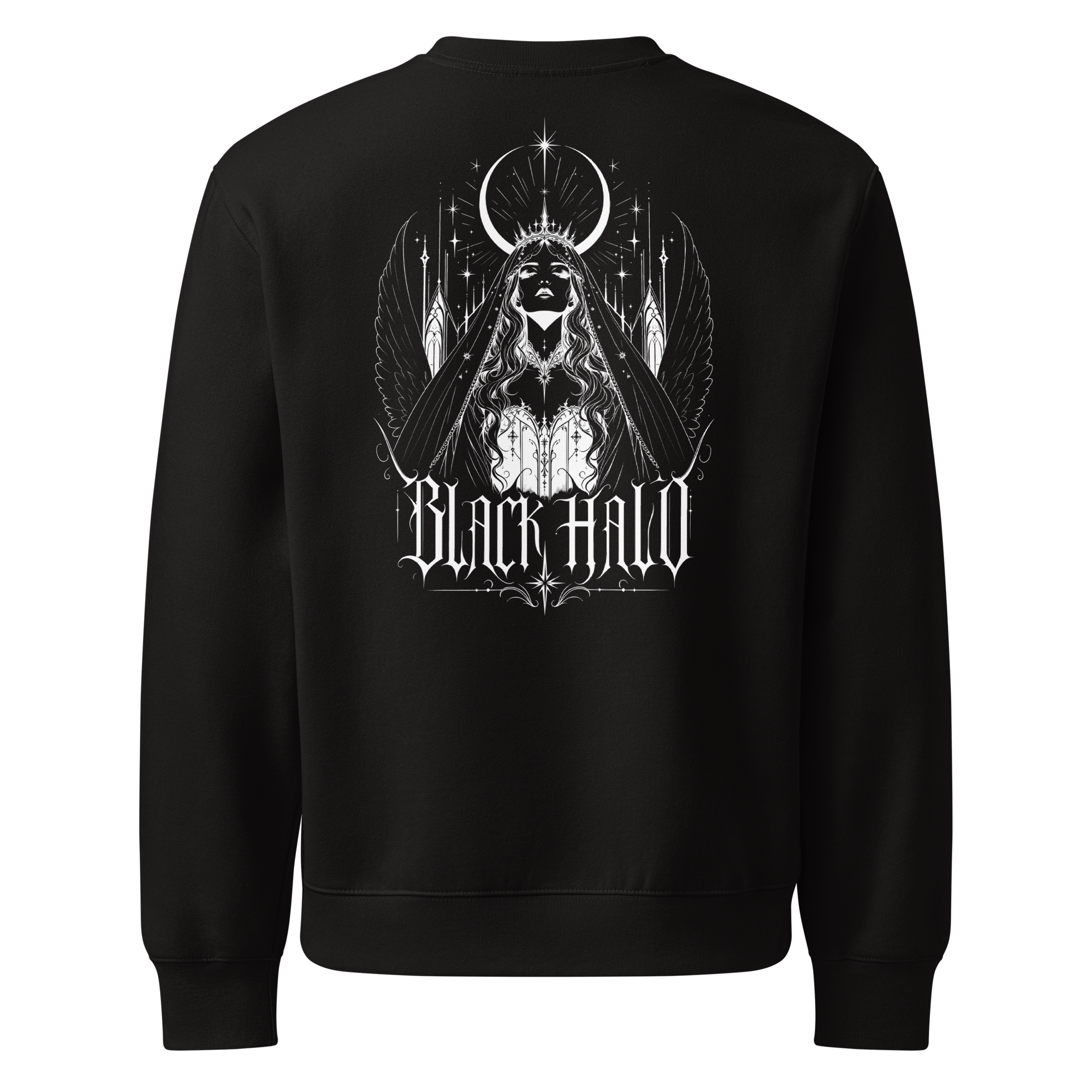 Black Halo Sweatshirt - back
