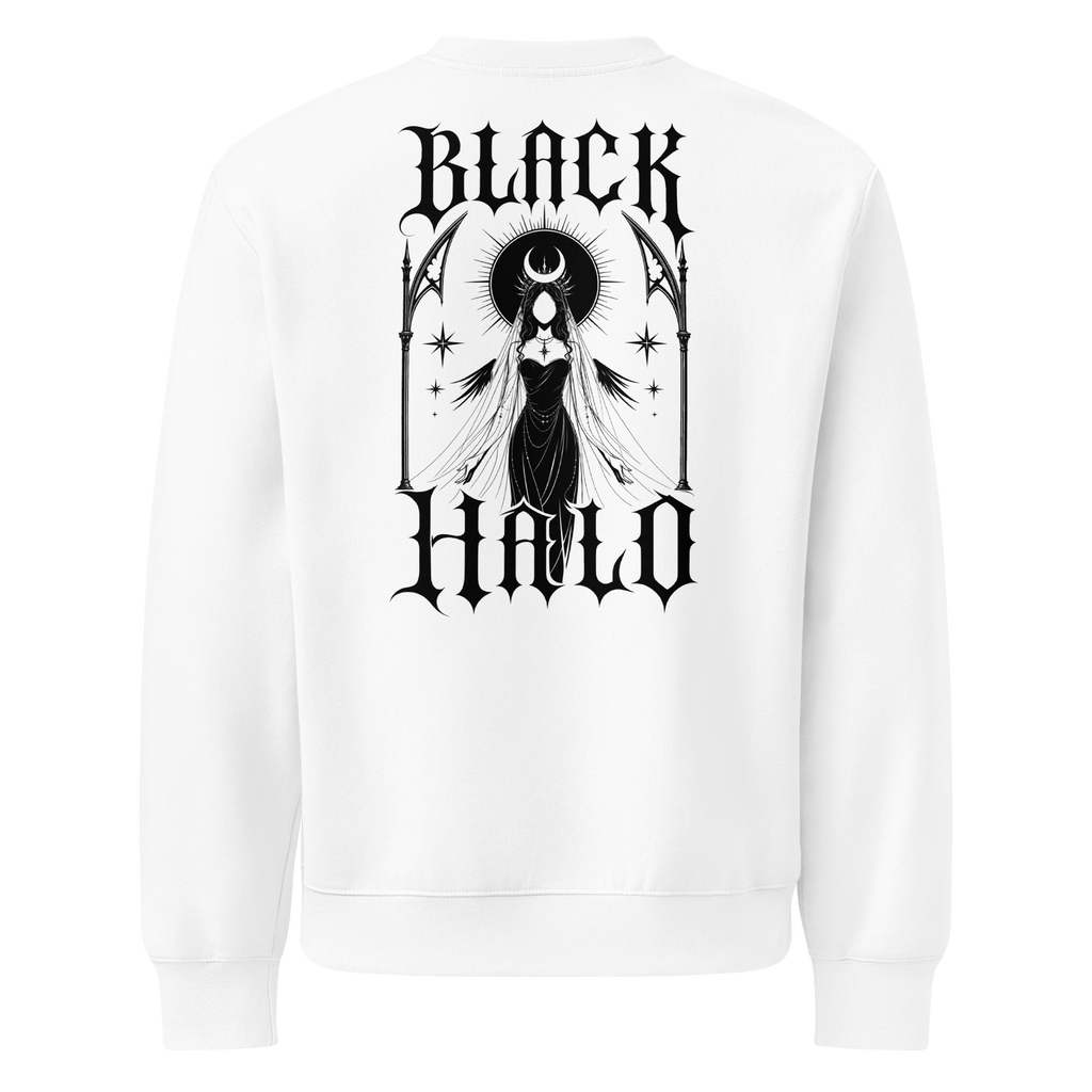 Black Halo Sweatshirt - back