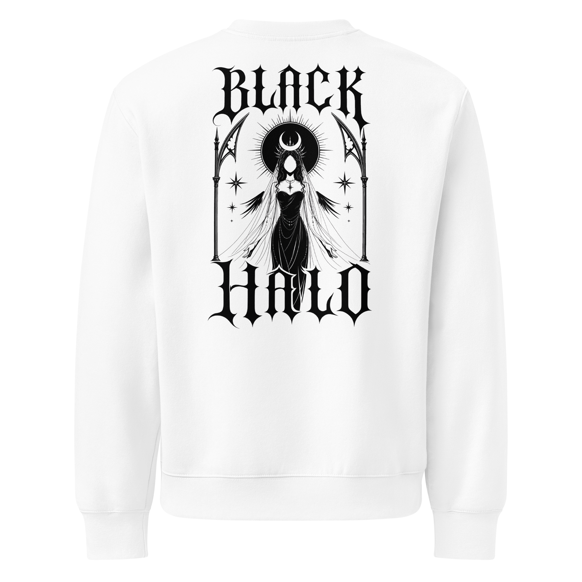 Black Halo Sweatshirt - back