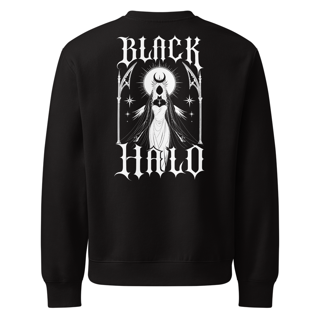 Black Halo Sweatshirt - back