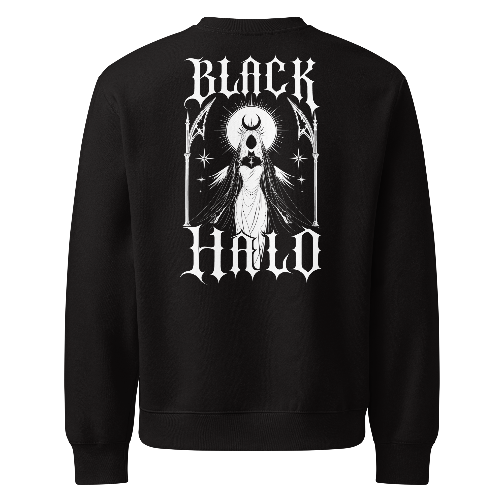 Black Halo Sweatshirt - back