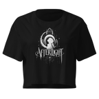 Afterlight Crop Top - Design I Black