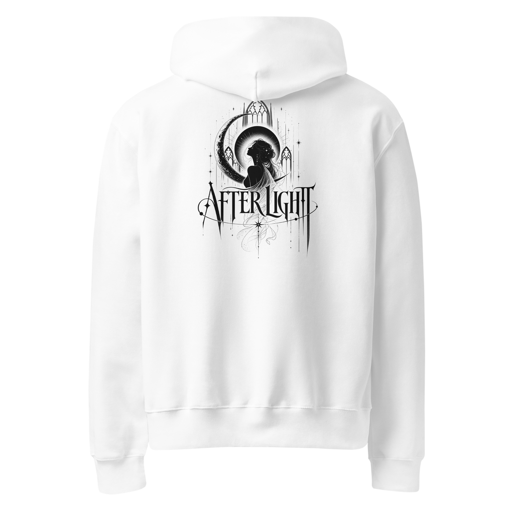 Afterlight Hoodie - Design I White
