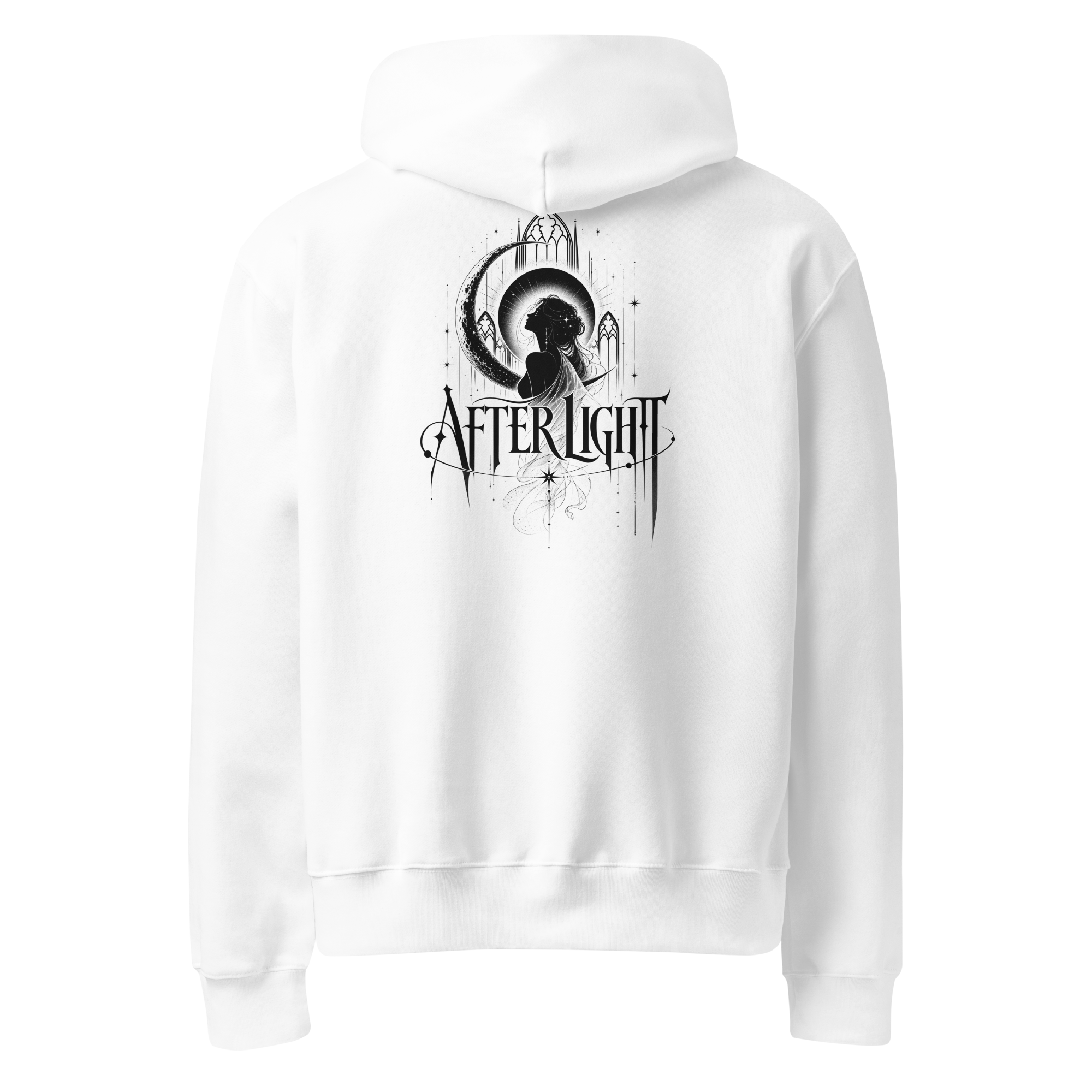 Afterlight Hoodie - Design I White