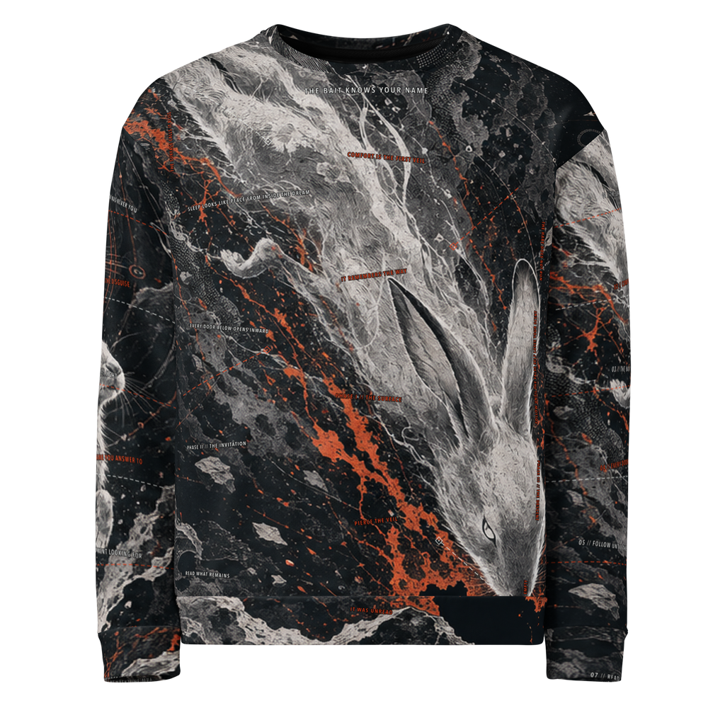 The Bait Knows Your Name Sweatshirt - Black front