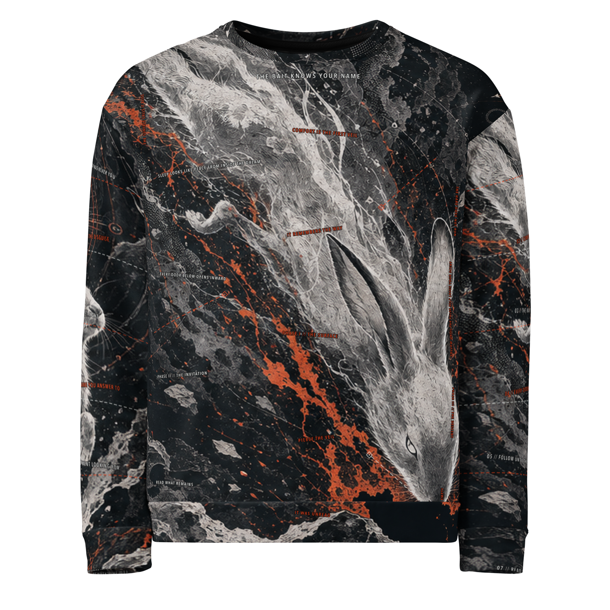 The Bait Knows Your Name Sweatshirt - Black front