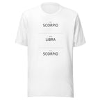 The Big Three Tee — personalized birth chart apparel by Starlyzed