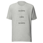 The Big Three Tee — personalized birth chart apparel by Starlyzed