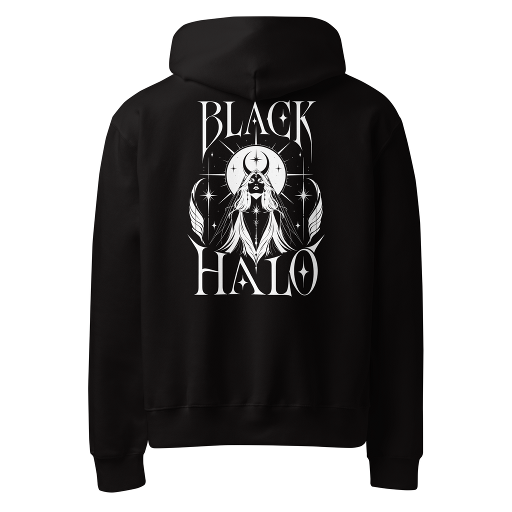Black Halo Hoodie - back