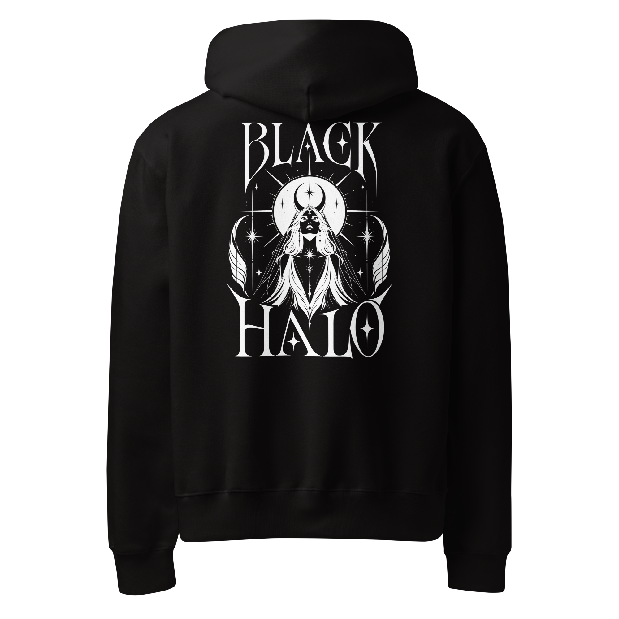 Black Halo Hoodie - back