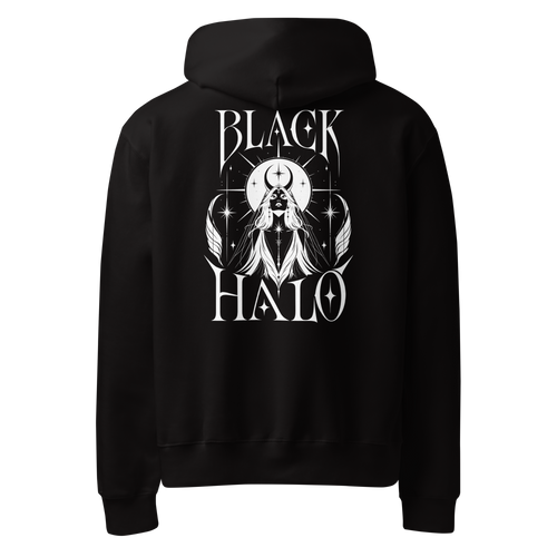 Black Halo Hoodie - back