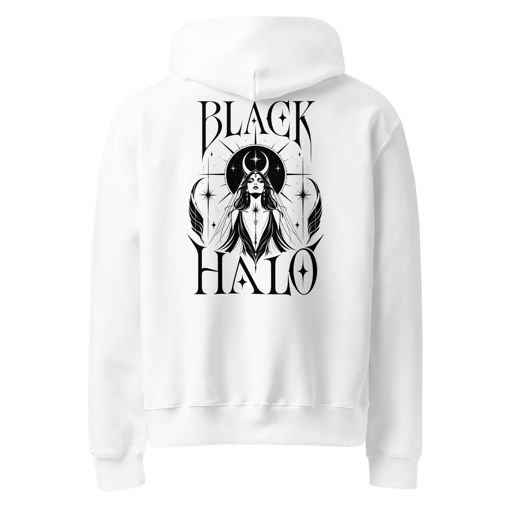Black Halo Hoodie - back