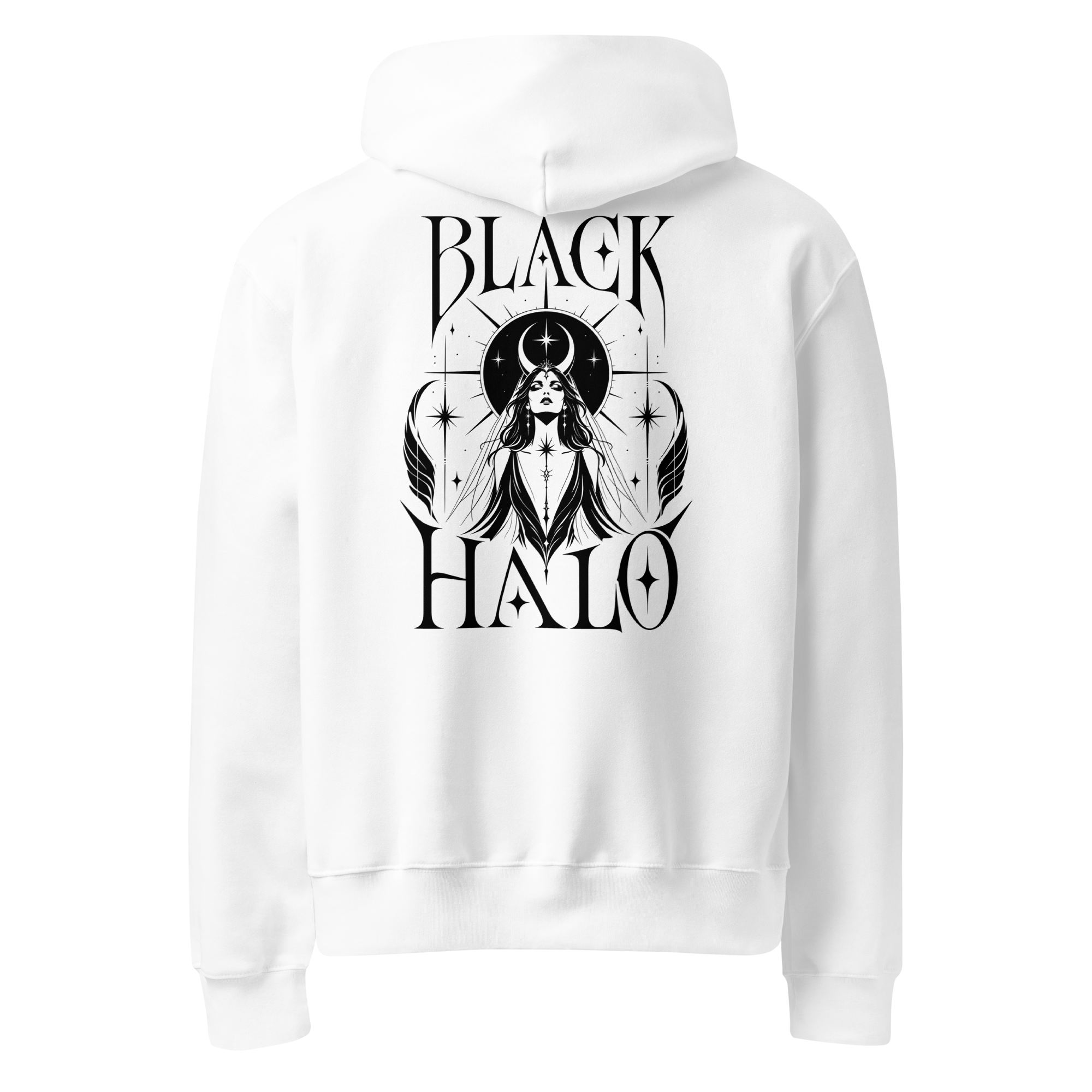 Black Halo Hoodie - back
