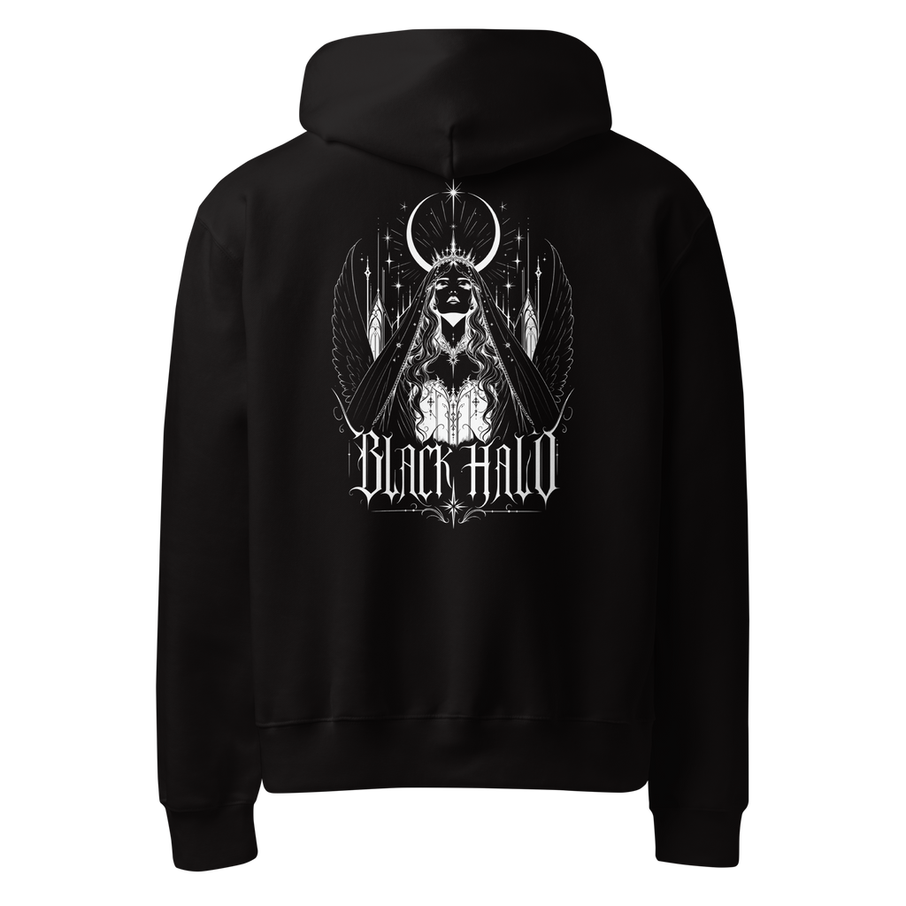 Black Halo Hoodie - back