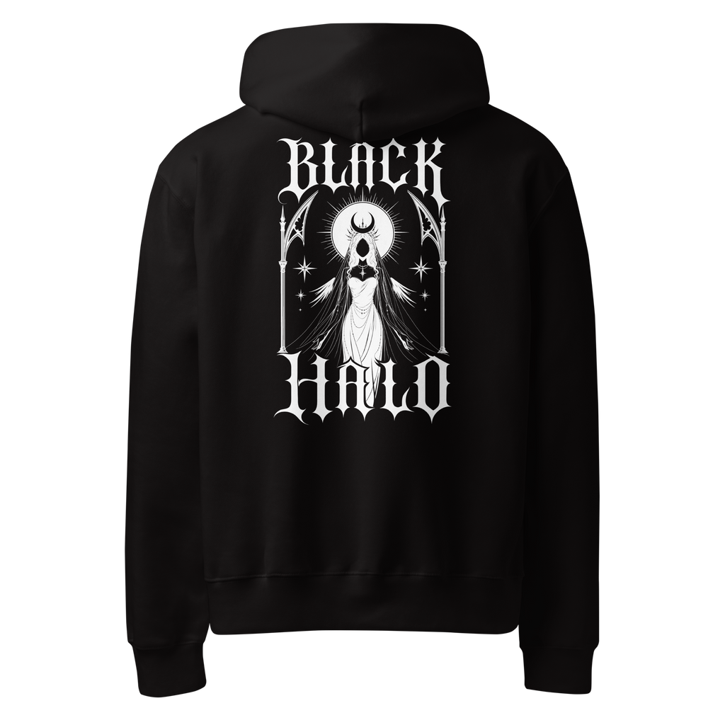 Black Halo Hoodie - back