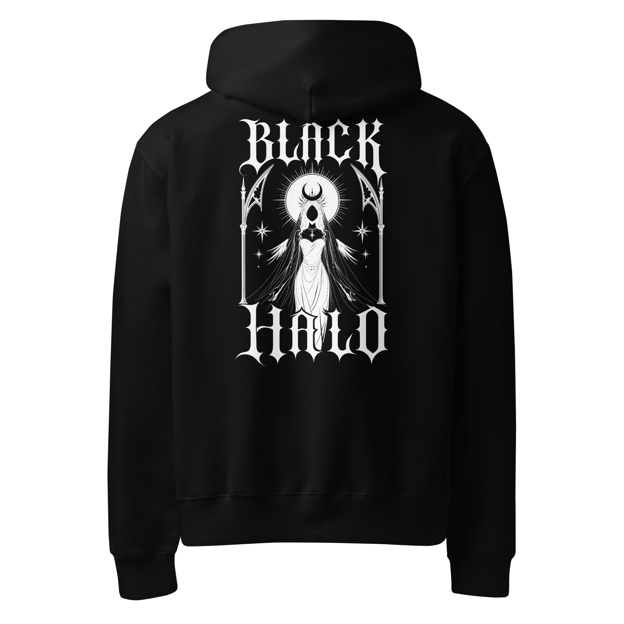 Black Halo Hoodie - back
