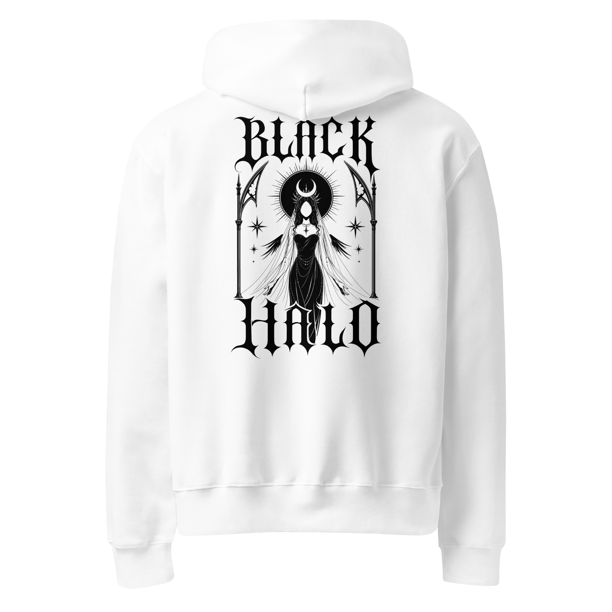 Black Halo Hoodie - back