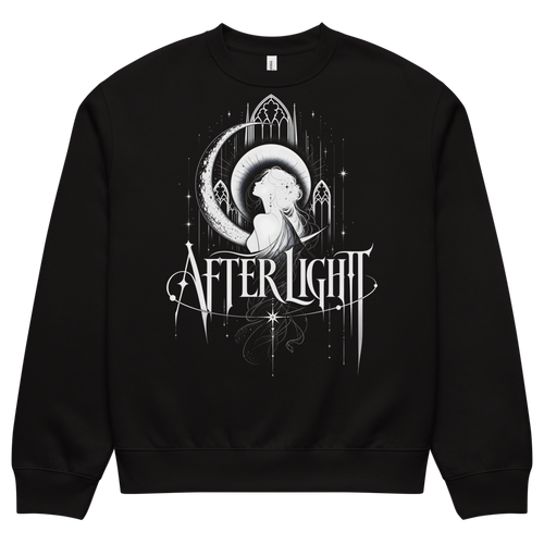 Crescent Vigil Sweatshirt, Black, approved front