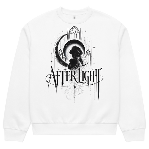 Crescent Vigil Sweatshirt, White, approved front