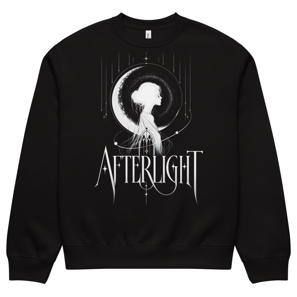 Dissolving Halo Sweatshirt, Black, approved front