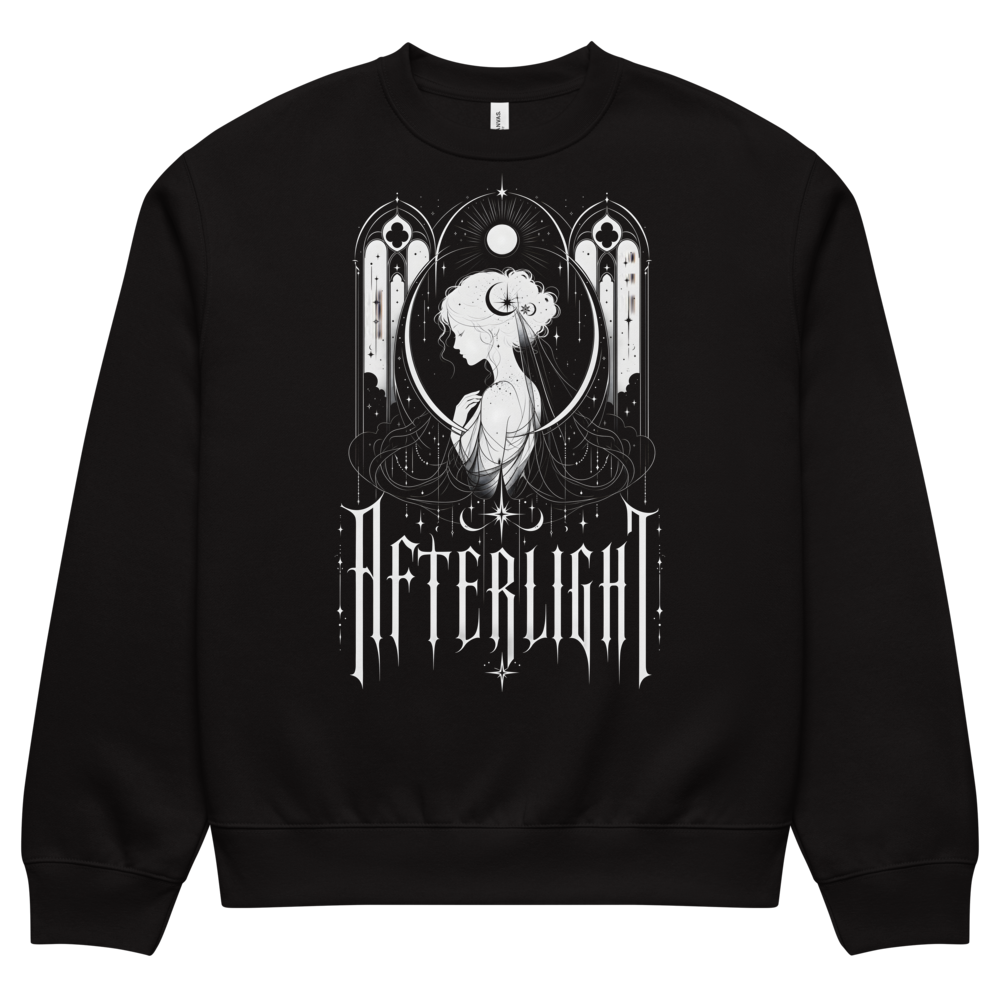 Stained Arch Sweatshirt, Black, approved front