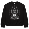 Crescent Crown Sweatshirt, Black, approved front