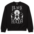 Winged Halo Sweatshirt, Black, approved front