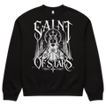 Crowned Saint Sweatshirt, Black, approved front