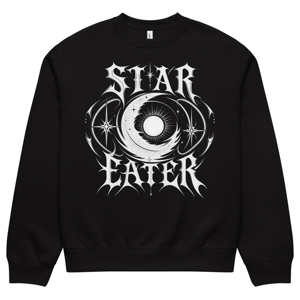 Eclipse Eye Sweatshirt, Black, approved front