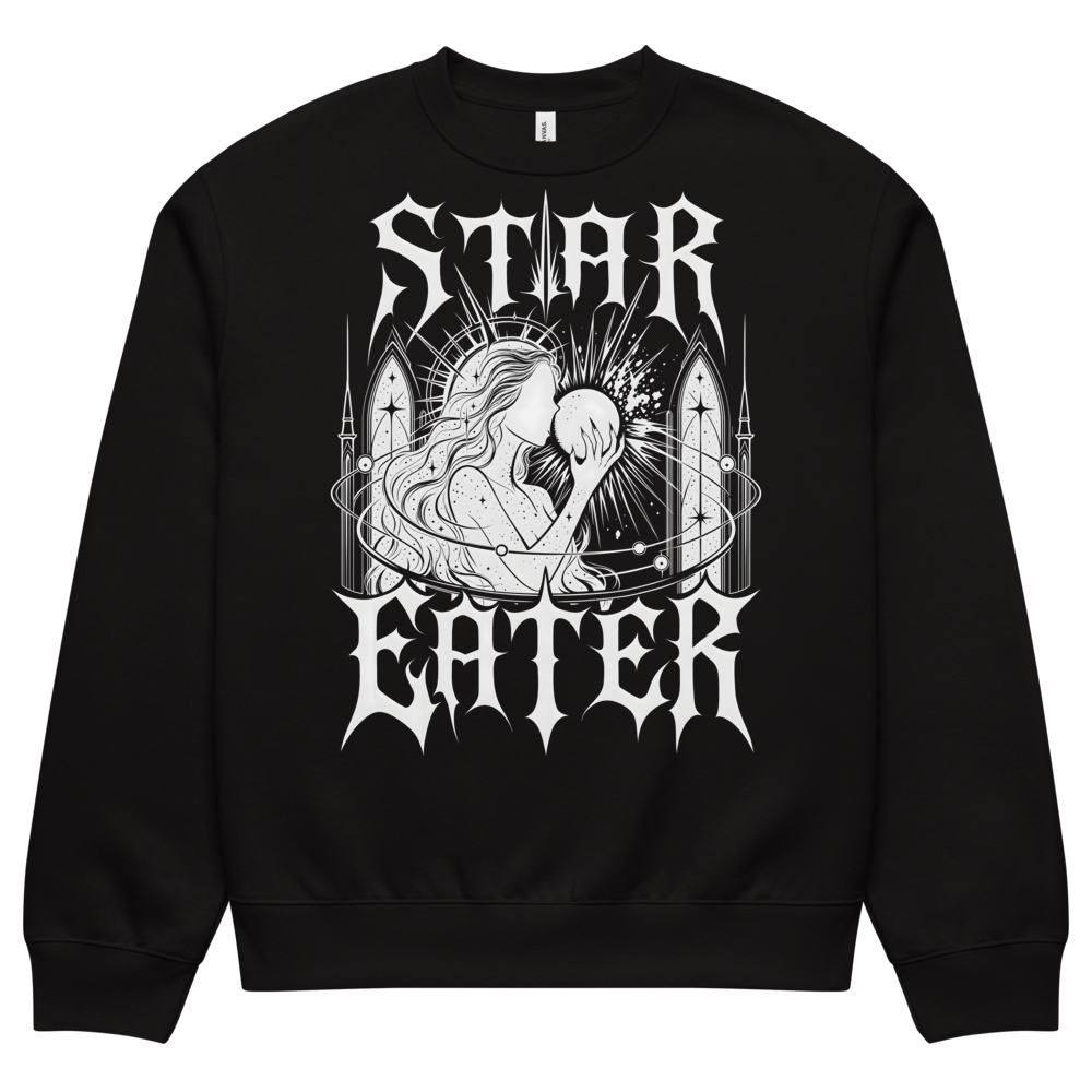 Moon Cradle Sweatshirt, Black, approved front