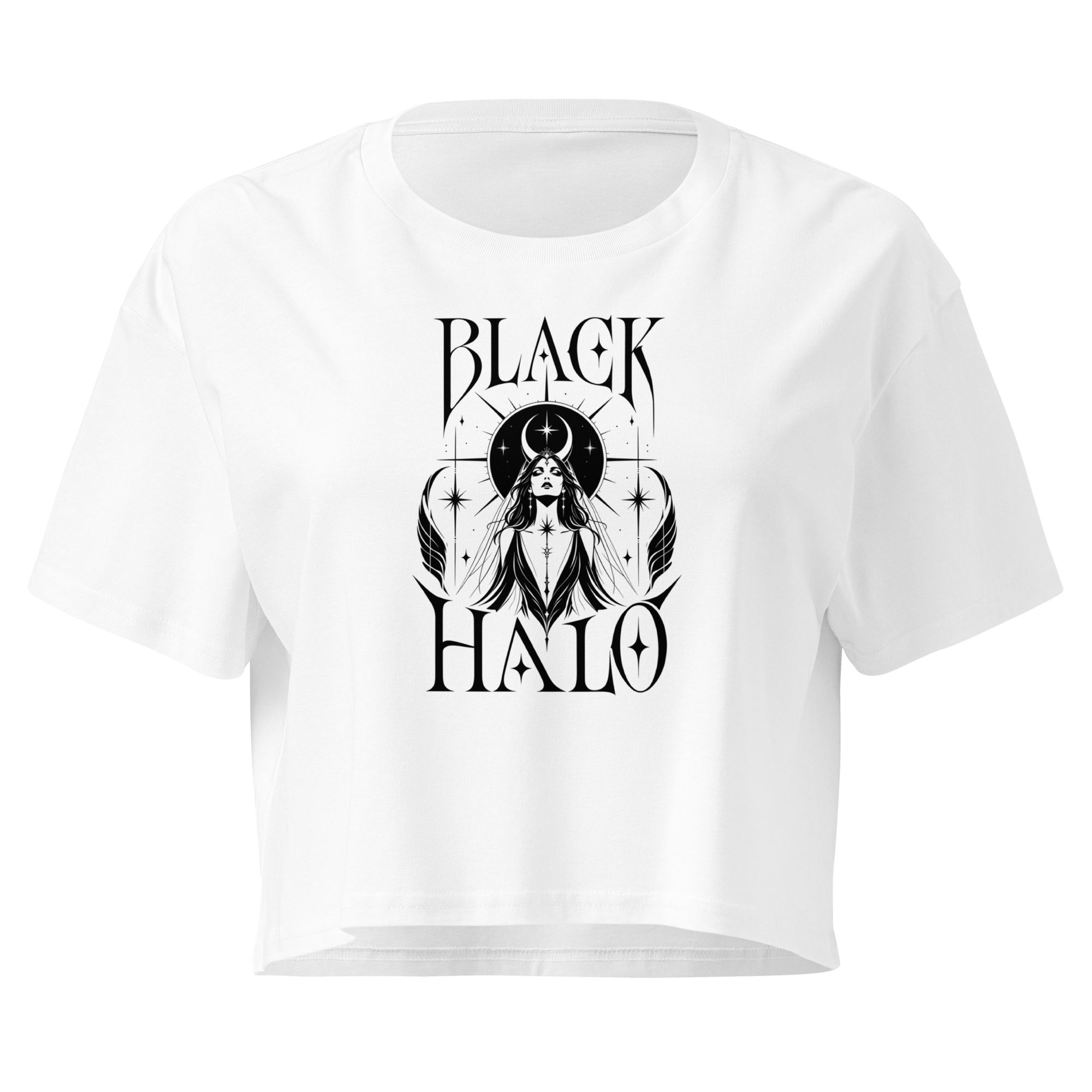 Black Halo Crop Top
