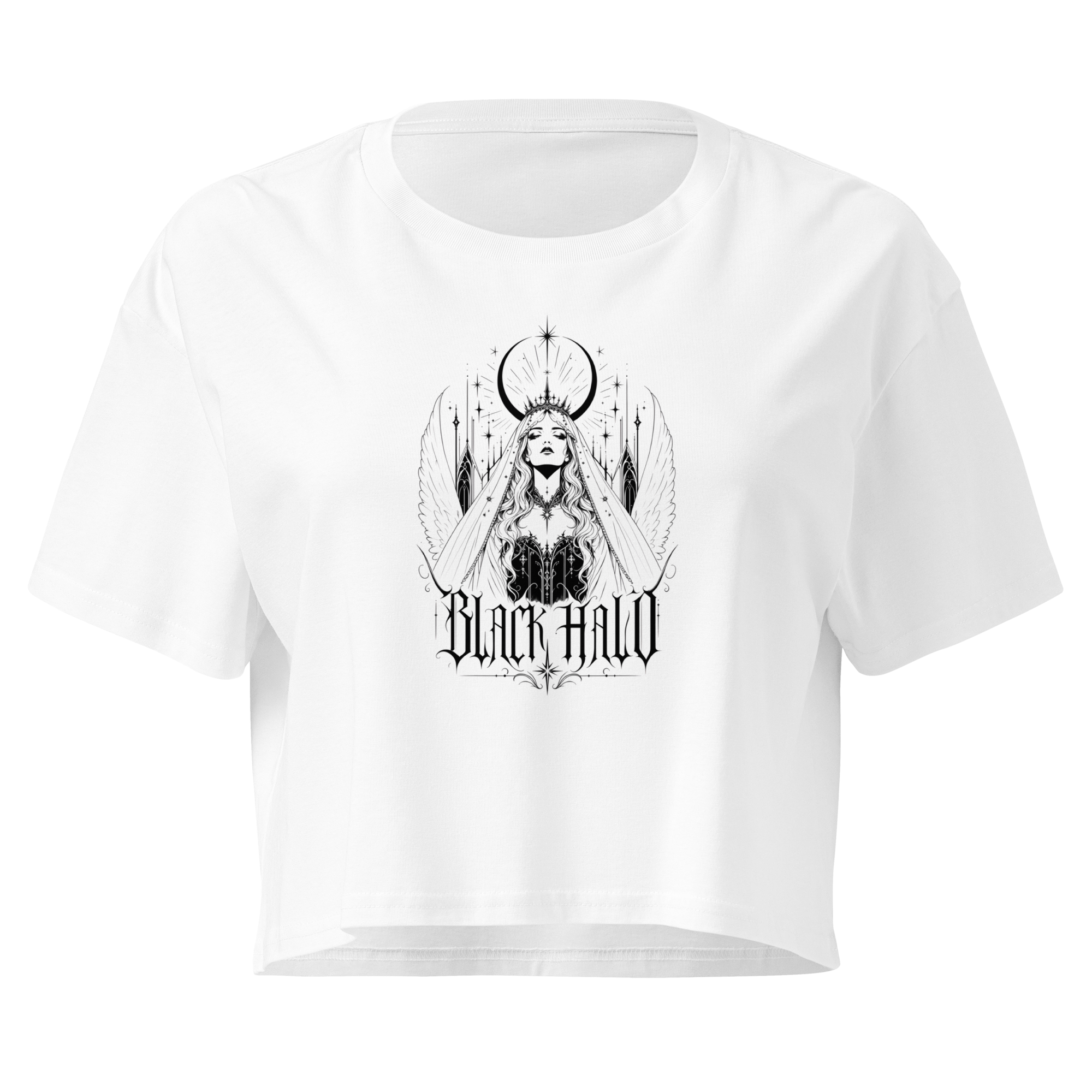 Black Halo Crop Top