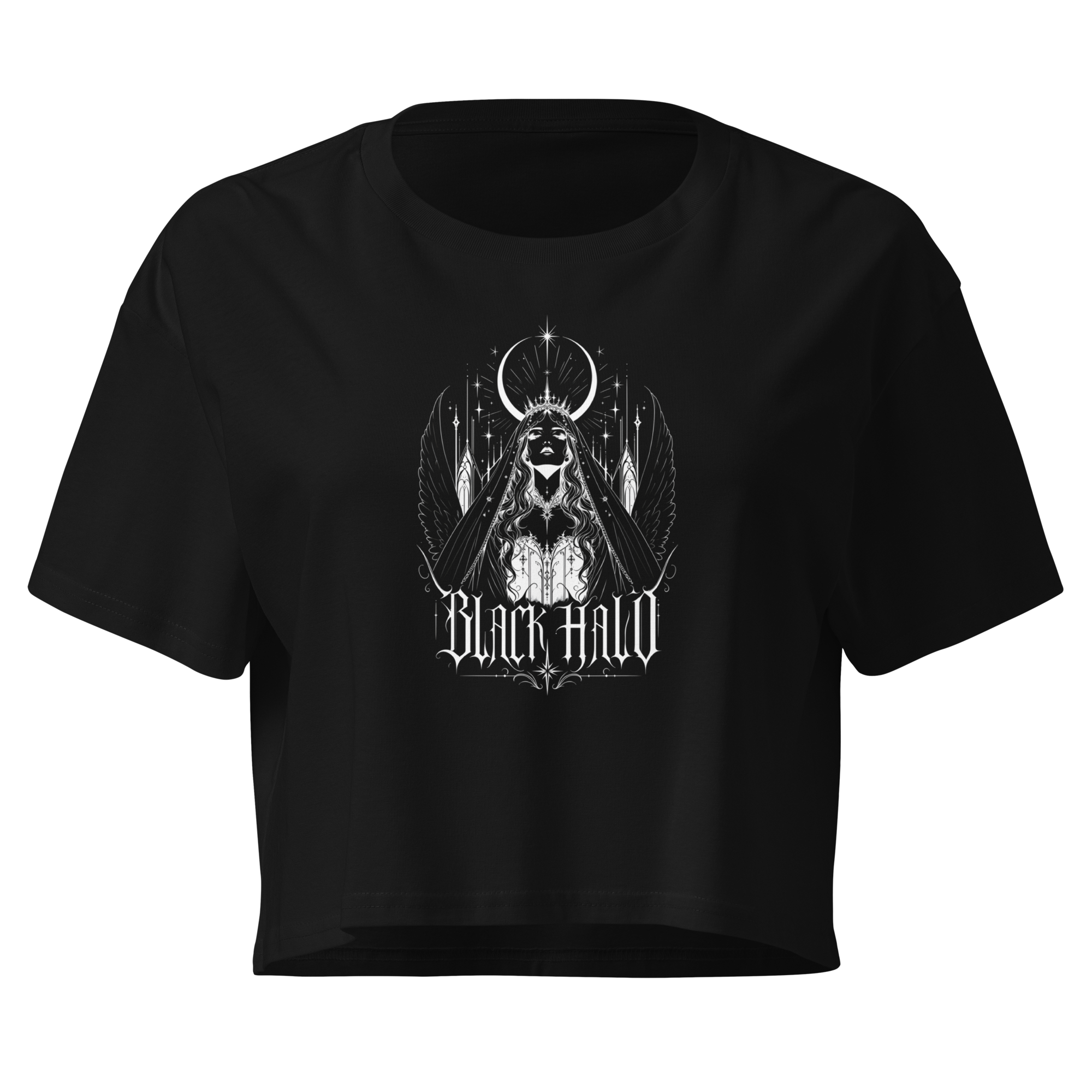 Black Halo Crop Top