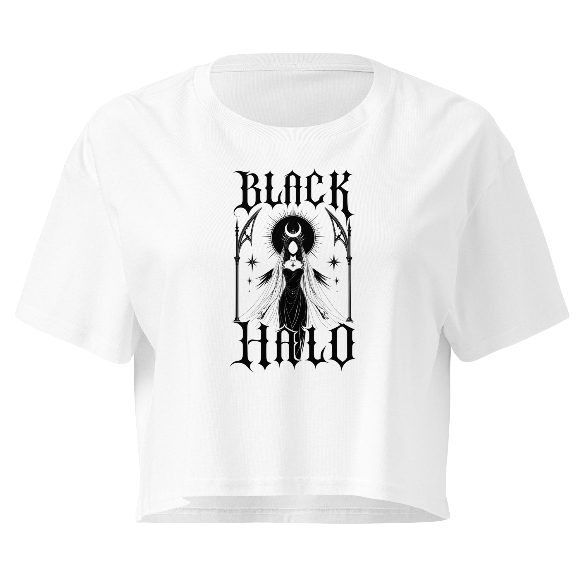 Black Halo Crop Top