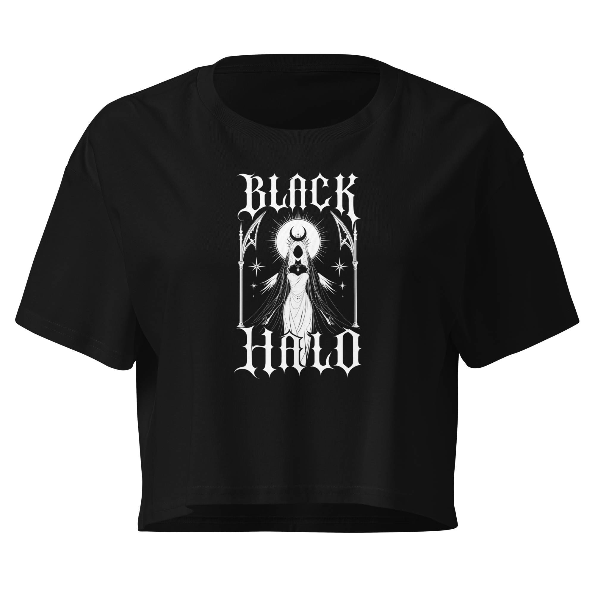 Black Halo Crop Top