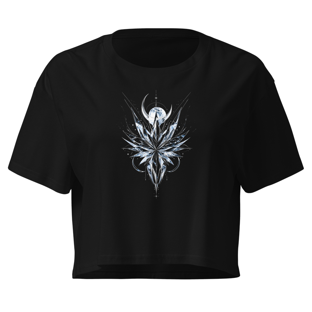 Crystal Veil Crop Top