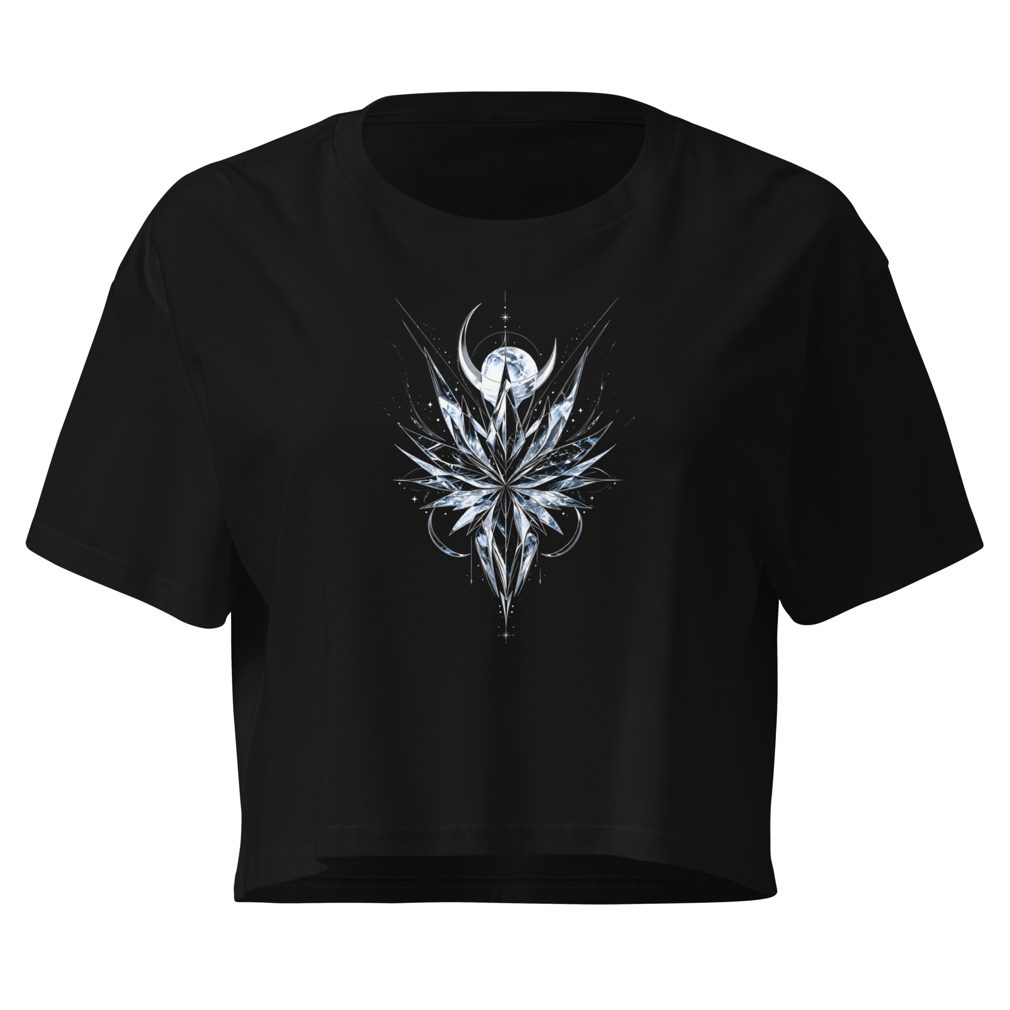Crystal Veil Crop Top