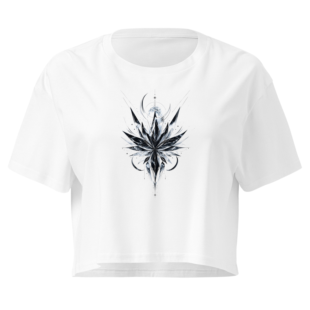Crystal Veil Crop Top