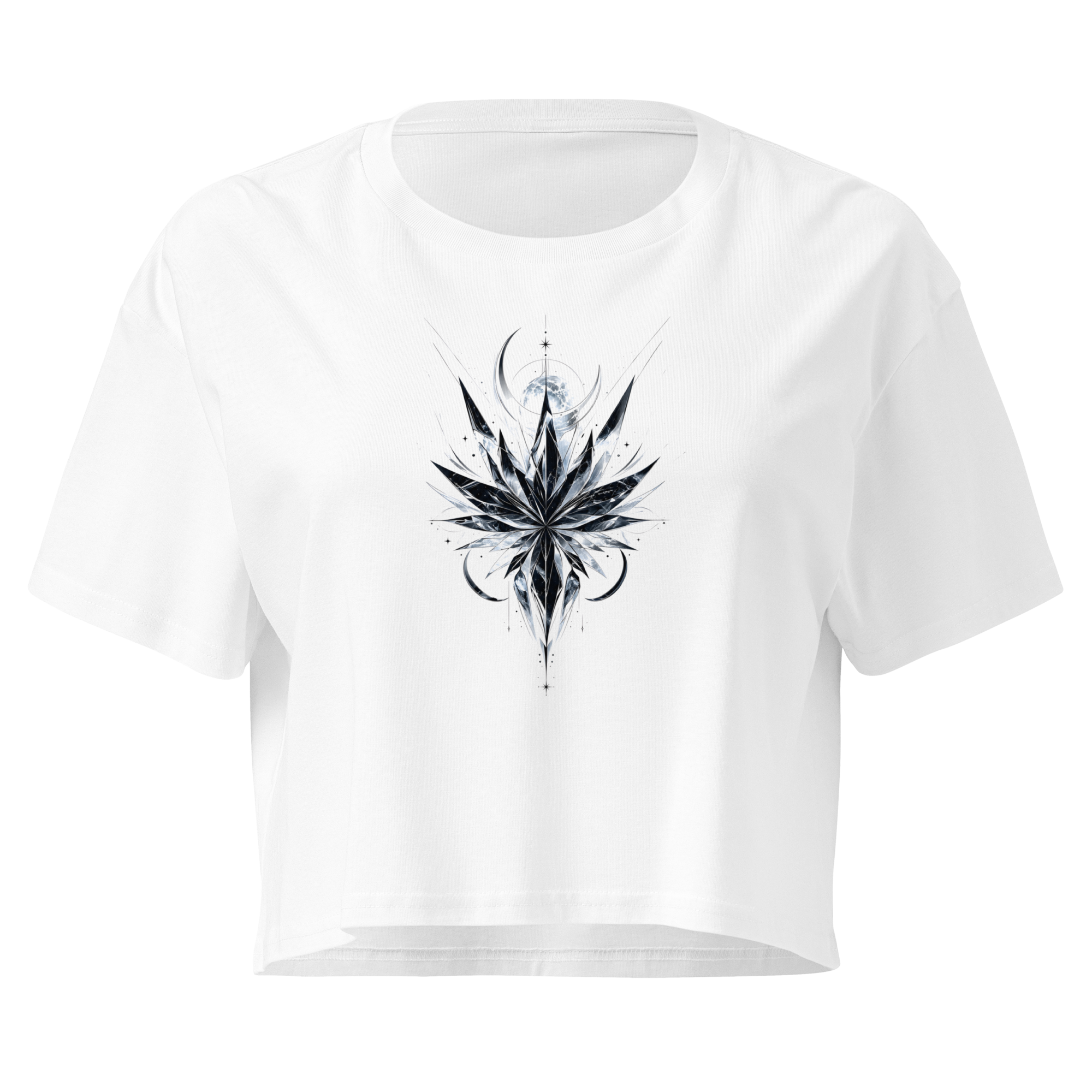 Crystal Veil Crop Top
