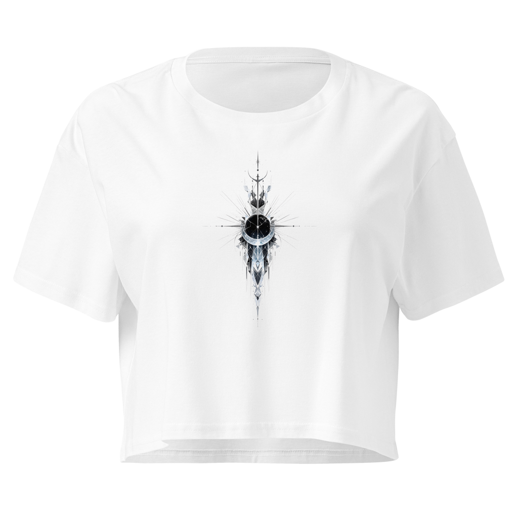 Crystal Veil Crop Top