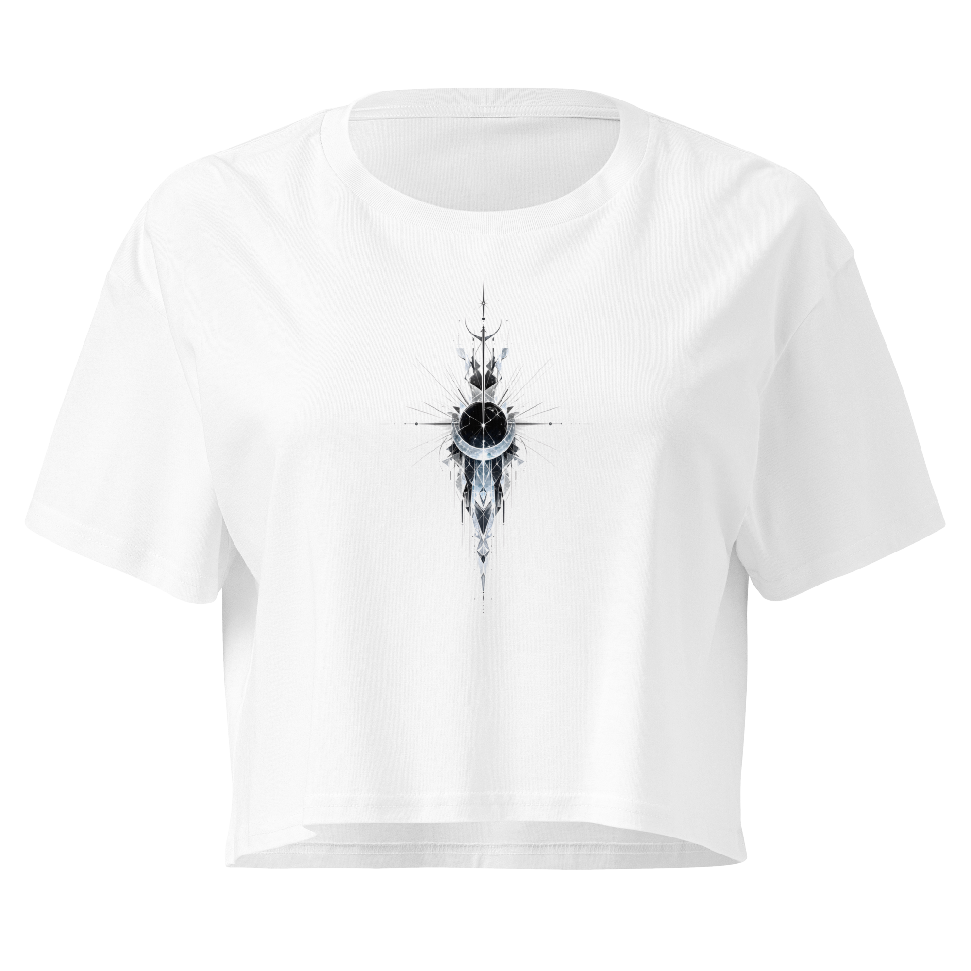 Crystal Veil Crop Top