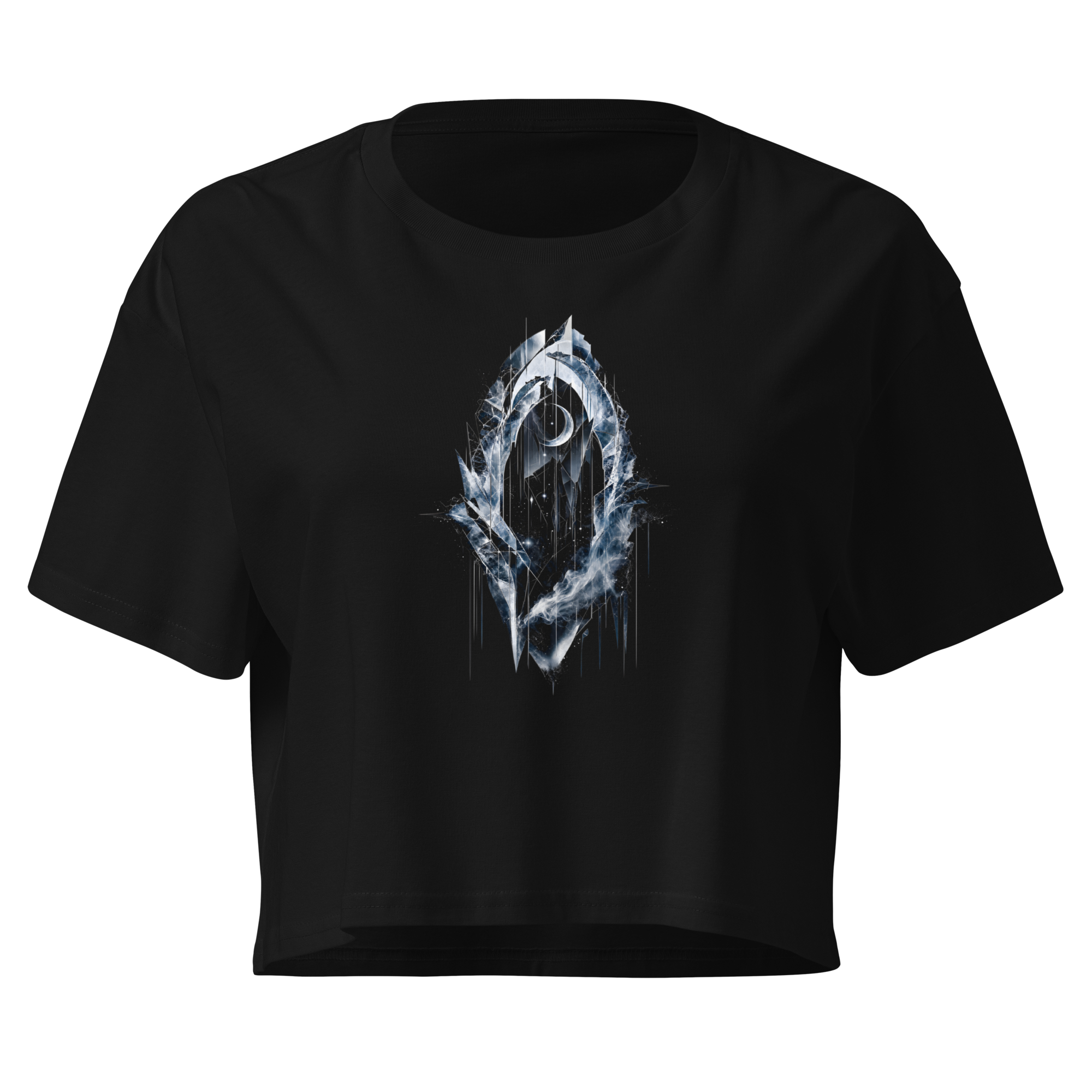 Crystal Veil Crop Top