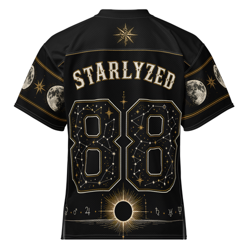 Celestial League Away Jersey back mockup