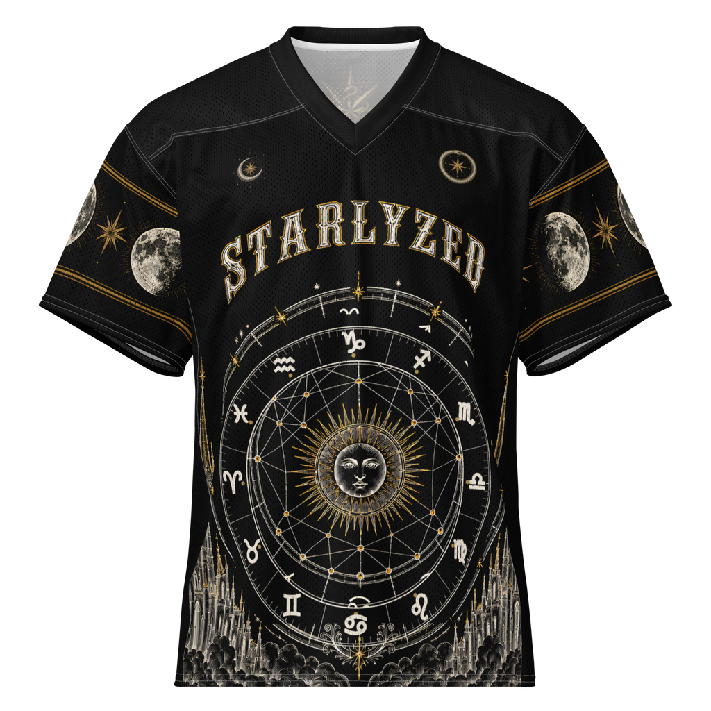 Celestial League Away Jersey front mockup